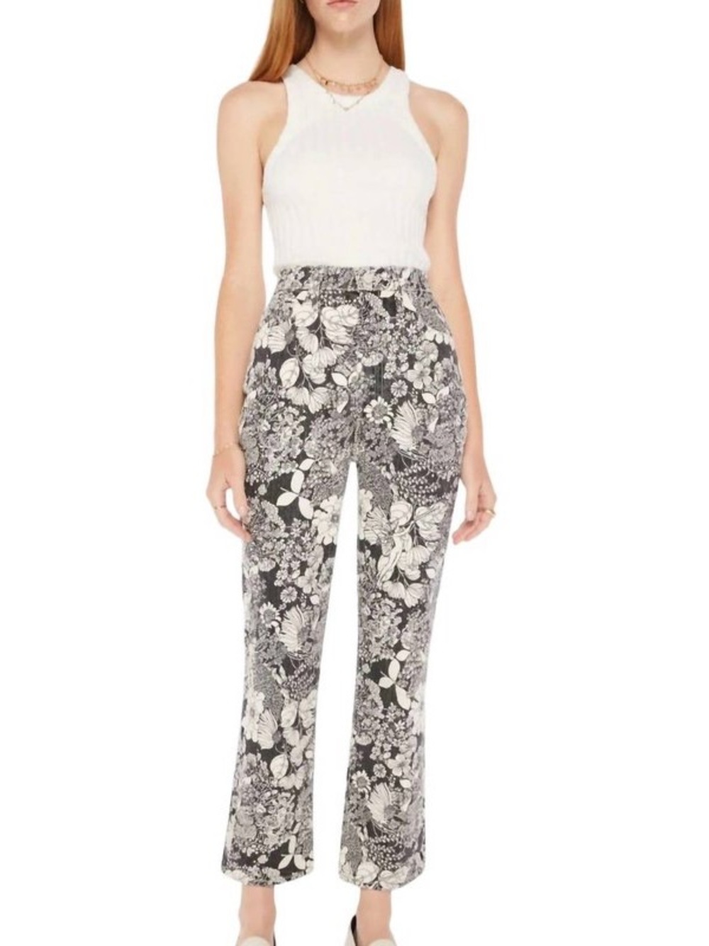 MOTHER The Hustler Ankle Flare Leg Jeans